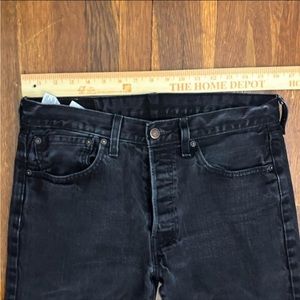 Levi’s 501 black jeans 32x32